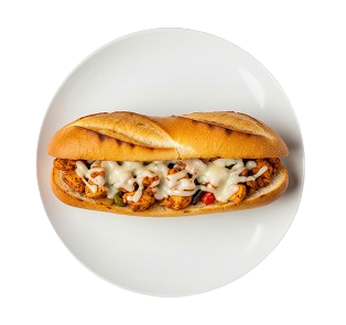 Cajun Chicken Melt Baguette 