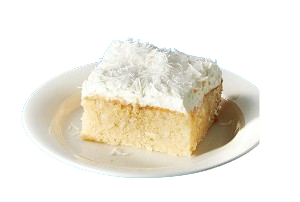 Coconut Milk Cake 