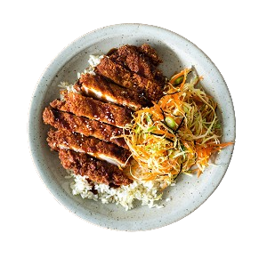 Katsu Chicken & Rice Bowl 