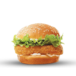 Crispy Chicken Egg Burger 